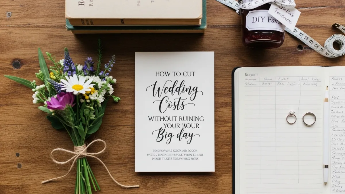 How to Cut Wedding Costs Without Ruining Your Big Day