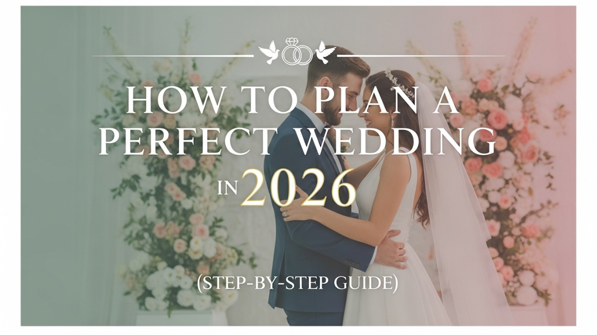 How to Plan a Perfect Wedding in 2026 (Step-by-Step Guide)