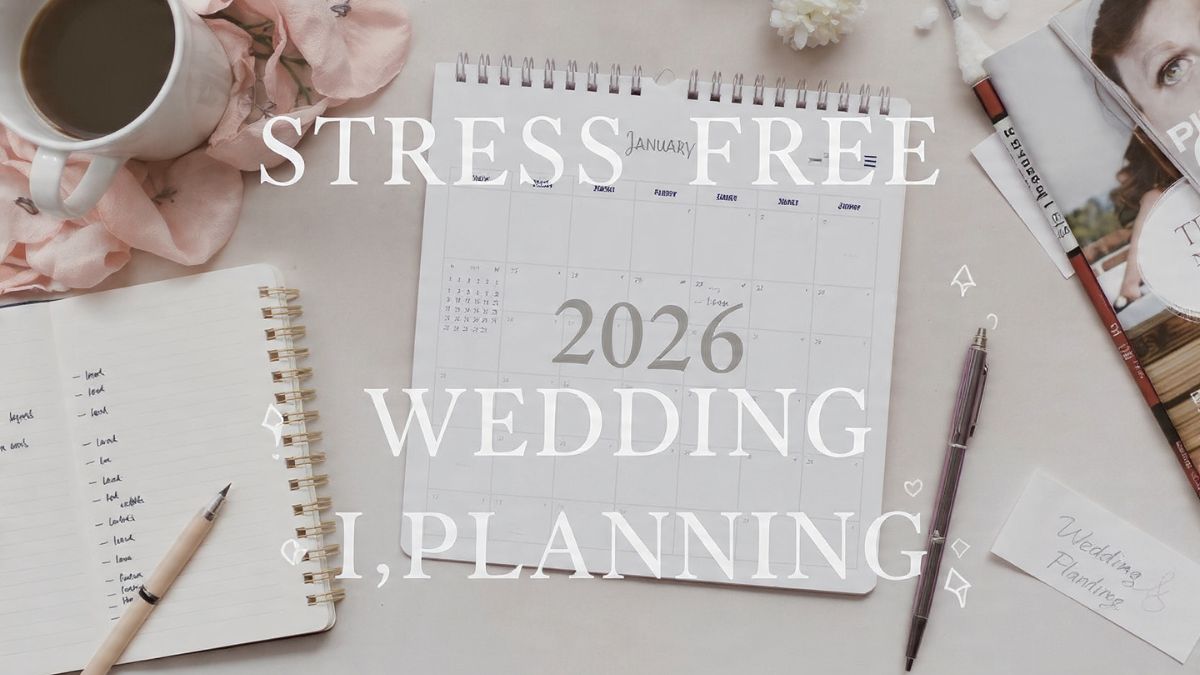 Stress-Free Wedding Planning: 12-Month Timeline for 2026 Brides