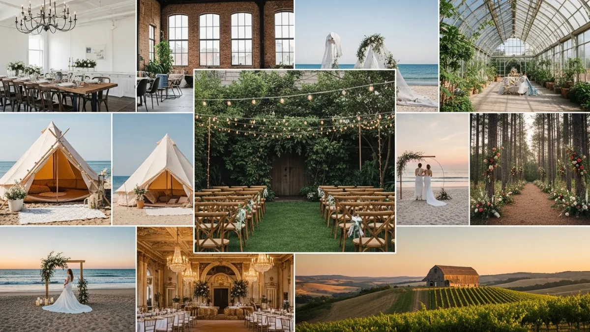 Top Wedding Venue Trends Couples Are Choosing This Year